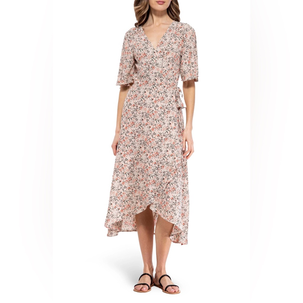 Bobeau - Orna Wrap High/Low Dress (XS, New with Tag)